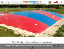 Tablet Screenshot of hoppborgar.se